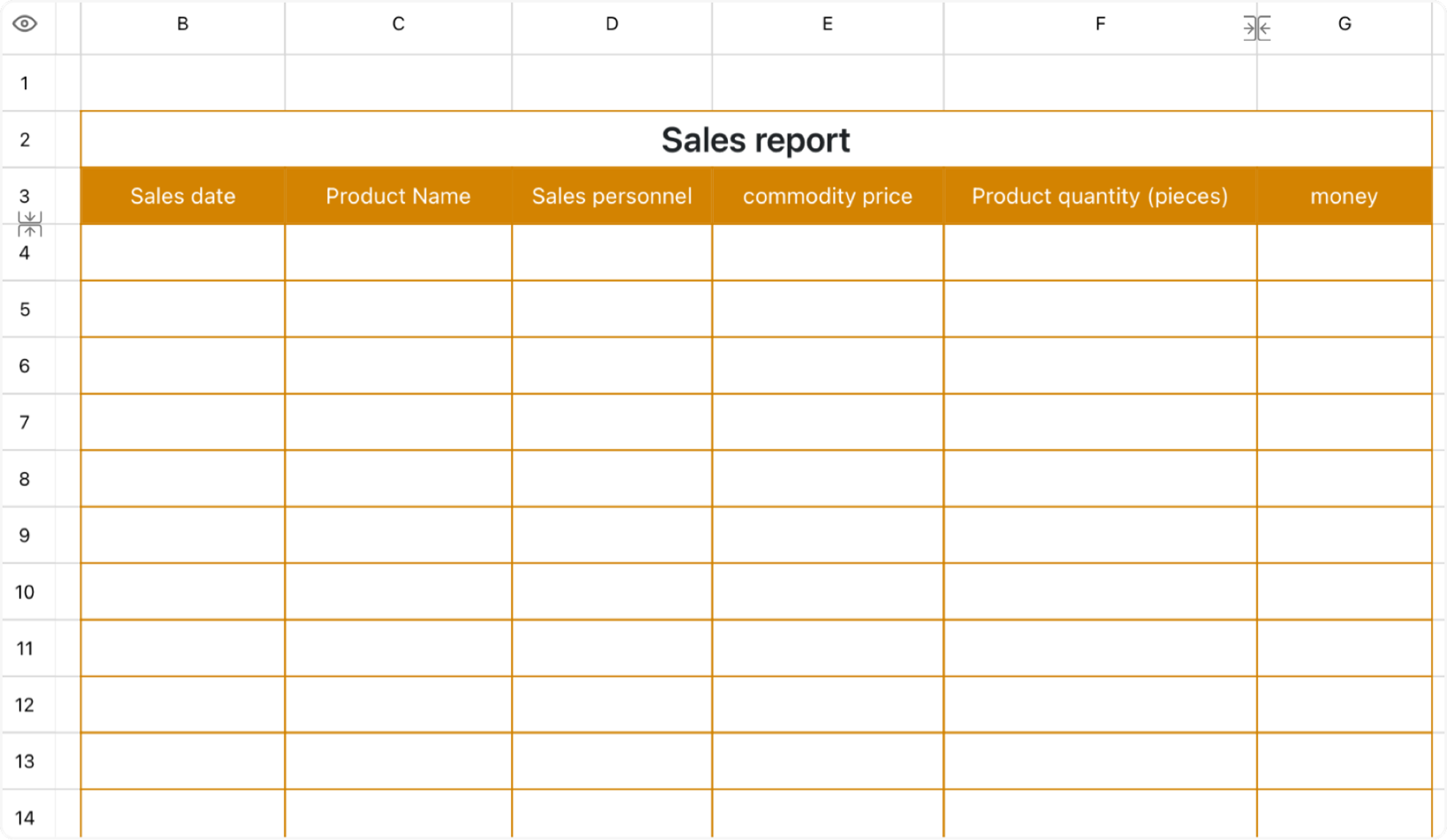 Sales reports 1